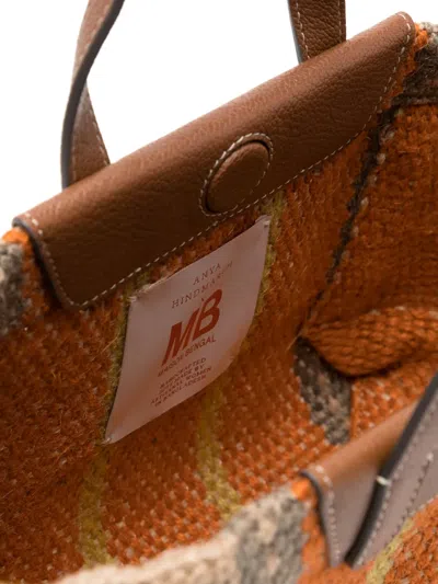 Anya Hindmarch Mini Maison Bengal Beach Bag
