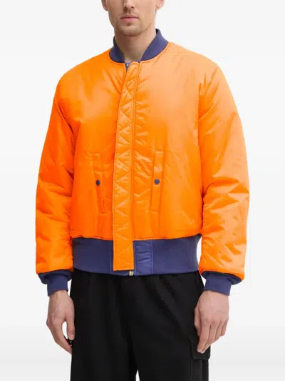 Alpha Industries Heritage Bomber Jacket In Blue