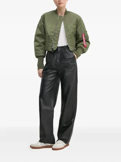 Alpha Industries Cropped Bomber Jacket