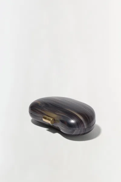 Simkhai Shadow Clutch In Black