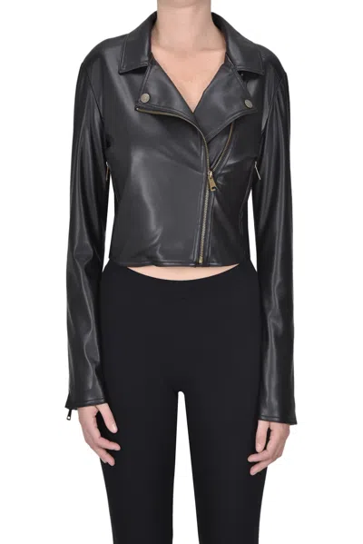 Twinset Milano Eco-leather Biker Jacket