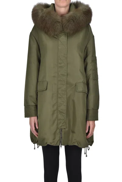 Martylo Parka With Fur Insert