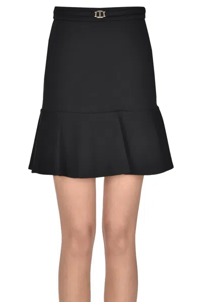 Twinset Milano Jersey Mini Skirt