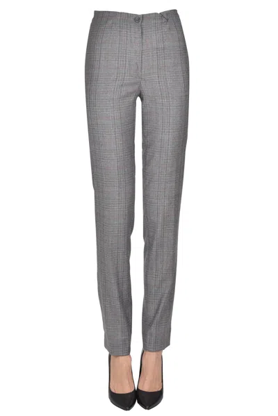 Tabata Prince Of Wales Print Trousers