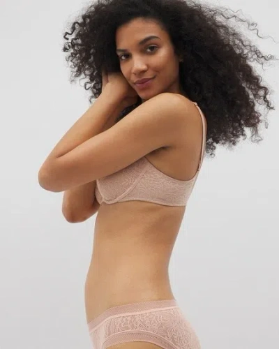 Soma Unlined Balconette Bra With Stretch Lace In Black Size 34b |  Women's Bras