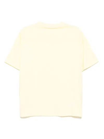 Joshua Sanders Glitter T-shirt In Neutral