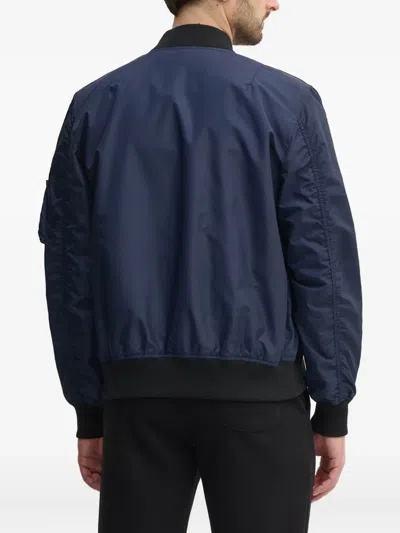 Alpha Industries Ma-1 Bomber Jacket In Blue