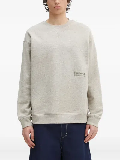 Barbour Calton Sweatshirt In Neutral