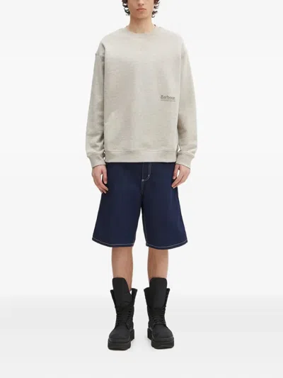 Barbour Calton Sweatshirt In Neutral