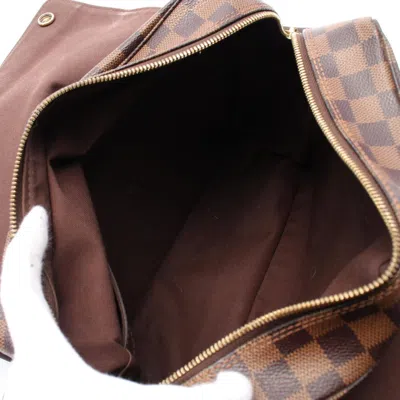 Pre-owned Louis Vuitton Brown Coated Canvas Damier Canvas Leather Pvc Shoulder Bag ()