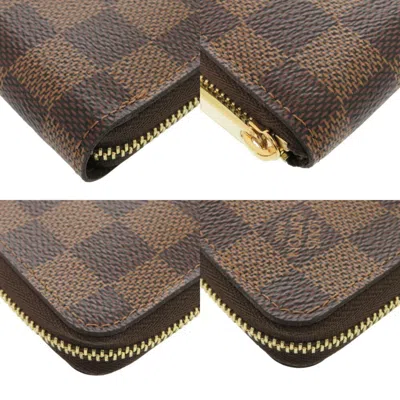 Pre-owned Louis Vuitton Brown Damier Canvas Damier Canvas Coin Purse/coin Case ()