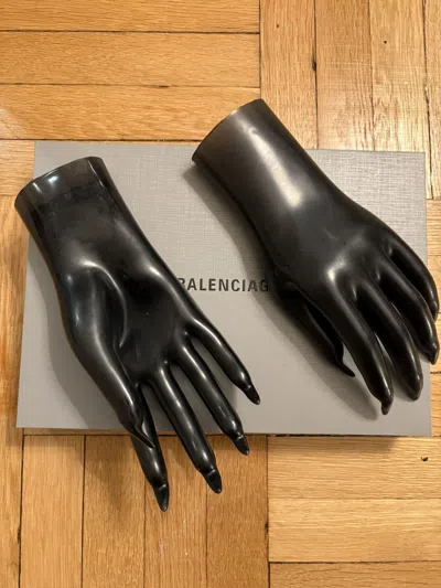 Pre-owned Balenciaga Latex Gloves