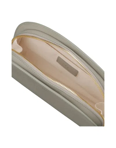 Apc A.p.c. Taupe Hazelnut Clutch Bag