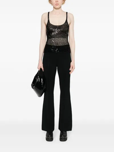 Ermanno Scervino Flared Silhouette Pants With Fitted Waist