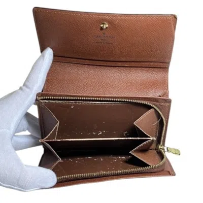Pre-owned Louis Vuitton Brown Wallet (bi-fold) ()
