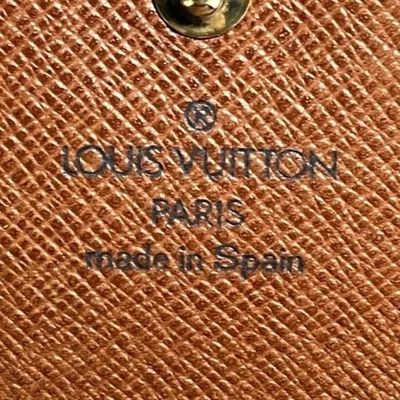 Pre-owned Louis Vuitton Brown Wallet (bi-fold) ()