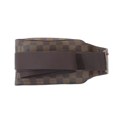 Pre-owned Louis Vuitton Damier Canvas Ebene Coated Canvas Shoulder Bag Sling Bag ()