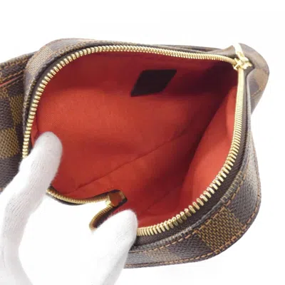 Pre-owned Louis Vuitton Damier Canvas Ebene Coated Canvas Shoulder Bag Sling Bag ()