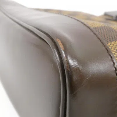 Pre-owned Louis Vuitton Damier Ebene Coated Canvas Backpack ()