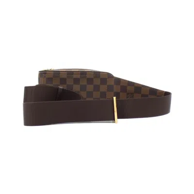 Pre-owned Louis Vuitton Damier Ebene Coated Canvas Shoulder Bag ()