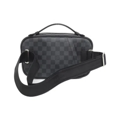 Pre-owned Louis Vuitton Damier Graphite Graphite Coated Canvas Shoulder Bag ()
