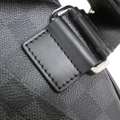 Pre-owned Louis Vuitton Damier Graphite Graphite Coated Canvas Shoulder Bag ()