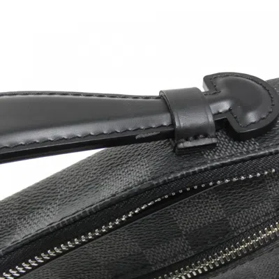 Pre-owned Louis Vuitton Damier Graphite Graphite Coated Canvas Shoulder Bag ()