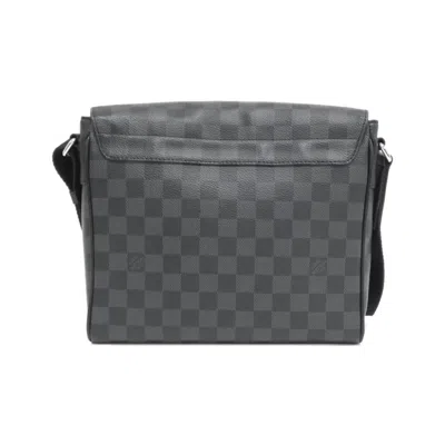 Pre-owned Louis Vuitton Damier Graphite Graphite Coated Canvas Shoulder Bag ()