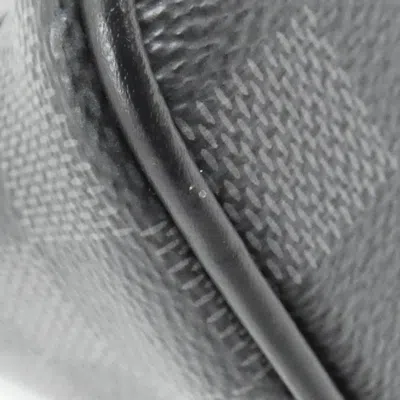 Pre-owned Louis Vuitton Damier Graphite Graphite Coated Canvas Shoulder Bag ()