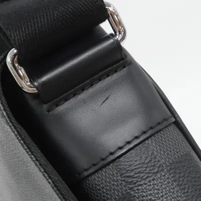 Pre-owned Louis Vuitton Damier Graphite Graphite Coated Canvas Shoulder Bag ()