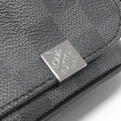Pre-owned Louis Vuitton Damier Graphite Graphite Coated Canvas Shoulder Bag ()