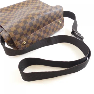 Pre-owned Louis Vuitton Ebene Coated Canvas Shoulder Bag ()