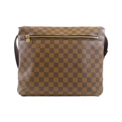Pre-owned Louis Vuitton Ebene Coated Canvas Shoulder Bag ()