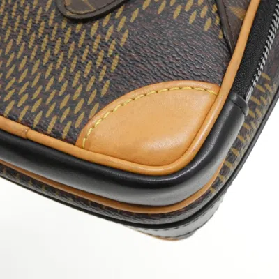 Pre-owned Louis Vuitton Ebene Coated Canvas Shoulder Bag ()