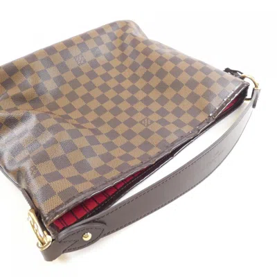 Pre-owned Louis Vuitton Ebene Coated Canvas Shoulder Bag ()