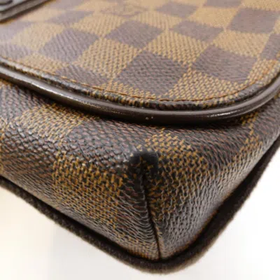 Pre-owned Louis Vuitton Ebene Coated Canvas Shoulder Bag ()