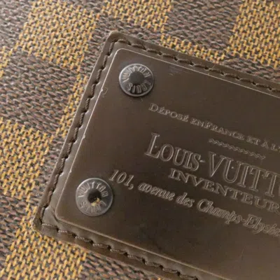 Pre-owned Louis Vuitton Ebene Coated Canvas Shoulder Bag ()