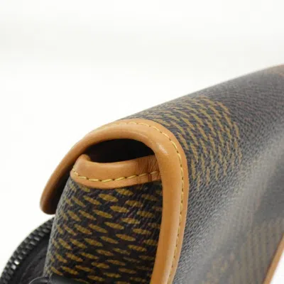 Pre-owned Louis Vuitton Ebene Coated Canvas Shoulder Bag ()
