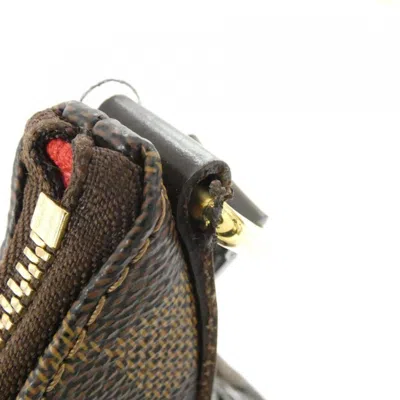 Pre-owned Louis Vuitton Ebene Coated Canvas Shoulder Bag ()