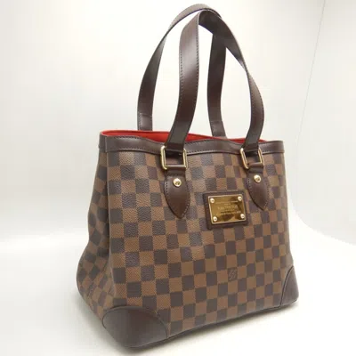 Pre-owned Louis Vuitton Ebene Pvc Tote Bag ()