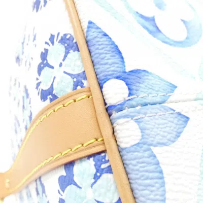 Pre-owned Louis Vuitton Lagon Coated Canvas Boston Bag Handbag ()