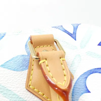 Pre-owned Louis Vuitton Lagon Coated Canvas Boston Bag Handbag ()