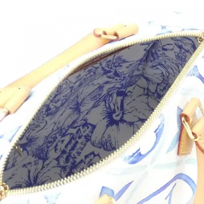 Pre-owned Louis Vuitton Lagon Coated Canvas Boston Bag Handbag ()