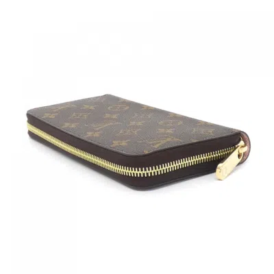 Pre-owned Louis Vuitton Marron Monogram Rose Ballerine Monogram Long Wallet (bi-fold) ()