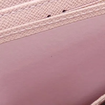 Pre-owned Louis Vuitton Marron Monogram Rose Ballerine Monogram Long Wallet (bi-fold) ()