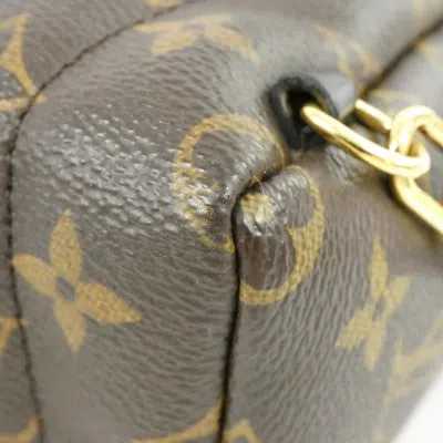 Pre-owned Louis Vuitton Monogram Marron Coated Canvas Backpack ()