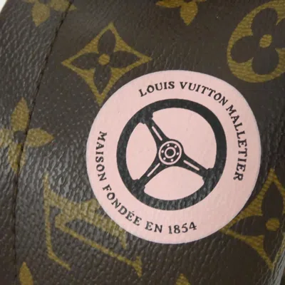 Pre-owned Louis Vuitton Monogram Marron Coated Canvas Backpack ()