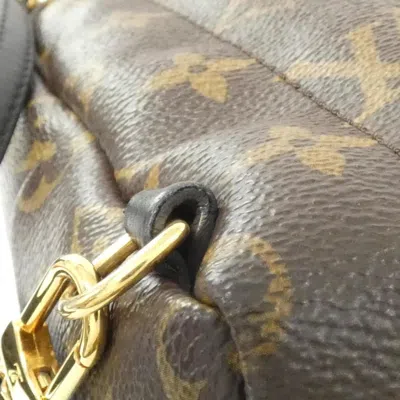 Pre-owned Louis Vuitton Monogram Marron Coated Canvas Backpack ()