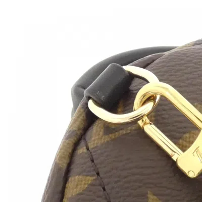 Pre-owned Louis Vuitton Monogram Marron Coated Canvas Backpack ()