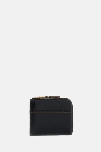 Comme Des Garçons Play Zip-around Leather Wallet